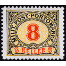 Portomarke  - Austria / k.u.k. monarchy / Bosnia Herzegovina 1904 - 8 Heller