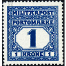 Portomarke  - Austria / k.u.k. monarchy / Bosnia Herzegovina 1916 - 1 Krone