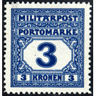 Portomarke  - Austria / k.u.k. monarchy / Bosnia Herzegovina 1916 - 3 Krone