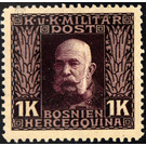 portrait  - Austria / k.u.k. monarchy / Bosnia Herzegovina 1912 - 1 Krone
