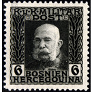 portrait  - Austria / k.u.k. monarchy / Bosnia Herzegovina 1912 - 6 Heller