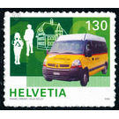Post buses  - Switzerland 2006 - 130 Rappen