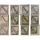 Postage due 1893-Overprinted TAHITI - Polynesia / Tahiti 1893 Set