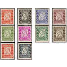 Postage Due 1947 - Map of the Island - Caribbean / Martinique 1947 Set