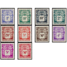 Postage Due 1948 - Polynesia / French Oceania 1948 Set