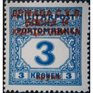 Postage due stamps - Bosnia - Kingdom of Serbs, Croats and Slovenes 1918 - 3