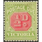 Postage Due Stamps - Victoria 1907