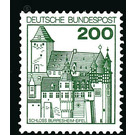 Postage stamp: castles and palaces  - Germany / Federal Republic of Germany 1977 - 200 Pfennig