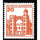 Postage stamp: castles and palaces  - Germany / Federal Republic of Germany 1979 - 20 Pfennig