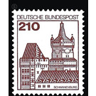 Postage stamp: castles and palaces  - Germany / Federal Republic of Germany 1979 - 210 Pfennig