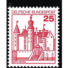 Postage stamp: castles and palaces  - Germany / Federal Republic of Germany 1979 - 25 Pfennig