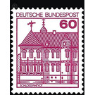 Postage stamp: castles and palaces  - Germany / Federal Republic of Germany 1979 - 60 Pfennig