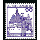 Postage stamp: castles and palaces  - Germany / Federal Republic of Germany 1979 - 90 Pfennig