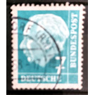 Postage stamp: Federal President Theodor Heuss  - Germany / Federal Republic of Germany 1954 - 7 Pfennig