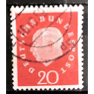 Postage stamp: Federal President Theodor Heuss  - Germany / Federal Republic of Germany 1959 - 20