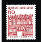 Postage stamp: German buildings from twelve centuries  - Germany / Federal Republic of Germany 1964 - 60