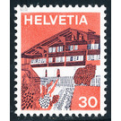 Postage stamp Riex  - Switzerland 1973 - 30 Rappen