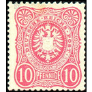 Postage stamp set  - Germany / Deutsches Reich 1875 - 10 Pfennig