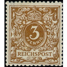 Postage stamp set  - Germany / Deutsches Reich 1889 - 3 Pfennig