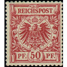 Postage stamp set  - Germany / Deutsches Reich 1889 - 50 Pfennig