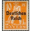 Postage stamp set  - Germany / Deutsches Reich 1920 - 10 Pfennig