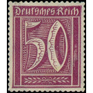 Postage stamp set  - Germany / Deutsches Reich 1921 - 50 Pfennig