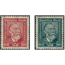 Postage stamp set  - Germany / Deutsches Reich 1924 Set