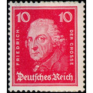 Postage stamp set  - Germany / Deutsches Reich 1926 - 10 Rentenpfennig