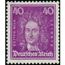 Postage stamp set  - Germany / Deutsches Reich 1926 - 40 Rentenpfennig