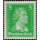 Postage stamp set  - Germany / Deutsches Reich 1927 - 5 Rentenpfennig