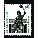 Postage stamp: sights  - Germany / Federal Republic of Germany 1987 - 60 Pfennig