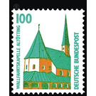 Postage stamp: sights  - Germany / Federal Republic of Germany 1989 - 100 Pfennig