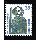 Postage stamp: sights  - Germany / Federal Republic of Germany 1989 - 38 Pfennig