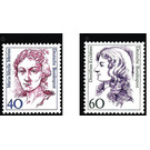 Postage stamp: Women of German History  - Germany / Federal Republic of Germany 1987 Set