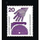 Postage stamps: accident prevention  - Germany / Federal Republic of Germany 1972 - 20 Pfennig