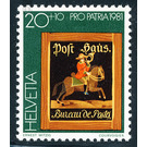 Postage stamps - Berner Fischerpost  - Switzerland 1981 - 20 Rappen