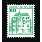 Postage stamps: castles and palaces "  - Germany / Federal Republic of Germany 1980 - 50 Pfennig