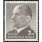 Postage stamps: Chairman of the State Council Walter Ulbricht  - Germany / German Democratic Republic 1963 - 200 Pfennig