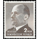 Postage stamps: Chairman of the State Council Walter Ulbricht  - Germany / German Democratic Republic 1965 - 200 Pfennig