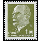 Postage stamps: Chairman of the State Council Walter Ulbricht  - Germany / German Democratic Republic 1970 - 100 Pfennig