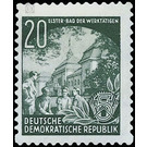 Postage stamps: five-year plan  - Germany / German Democratic Republic 1953 - 20 Pfennig