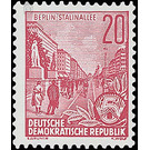 Postage stamps: five-year plan  - Germany / German Democratic Republic 1957 - 20 Pfennig