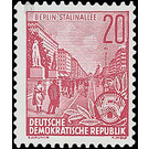 Postage stamps: five-year plan  - Germany / German Democratic Republic 1957 - 20 Pfennig