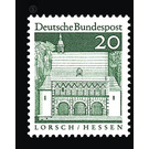 Postage stamps: German buildings from twelve centuries  - Germany / Federal Republic of Germany 1967 - 20 Pfennig