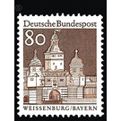 Postage stamps: German buildings from twelve centuries  - Germany / Federal Republic of Germany 1967 - 80 Pfennig