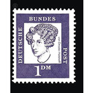 Postage stamps: Important Germans  - Germany / Federal Republic of Germany 1961 - 100