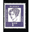Postage stamps: Important Germans  - Germany / Federal Republic of Germany 1961 - 100