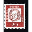 Postage stamps: Important Germans  - Germany / Federal Republic of Germany 1961 - 20