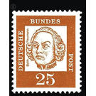 Postage stamps: Important Germans  - Germany / Federal Republic of Germany 1961 - 25