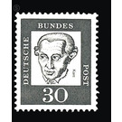 Postage stamps: Important Germans  - Germany / Federal Republic of Germany 1961 - 30